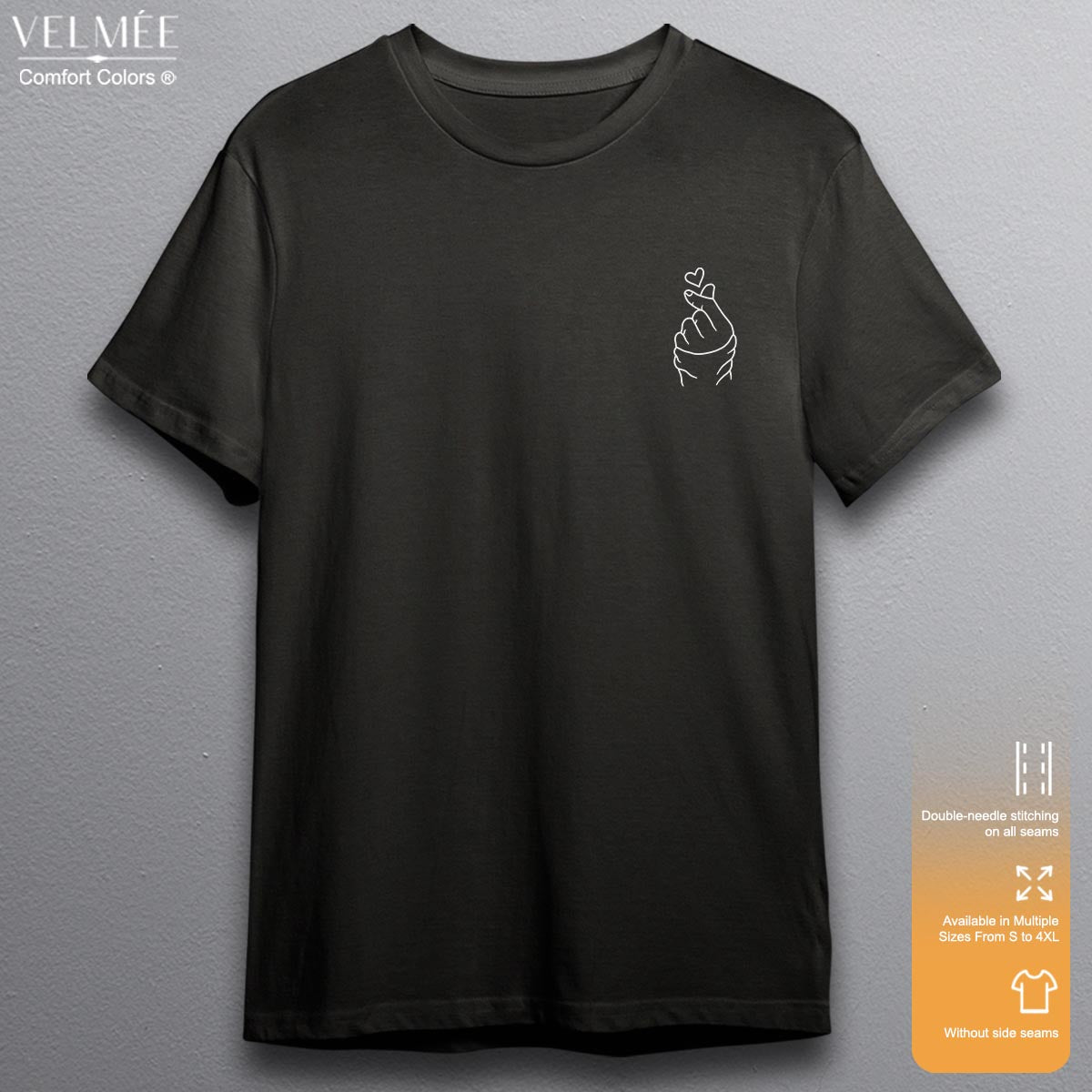 Korean Finger Heart T-Shirt