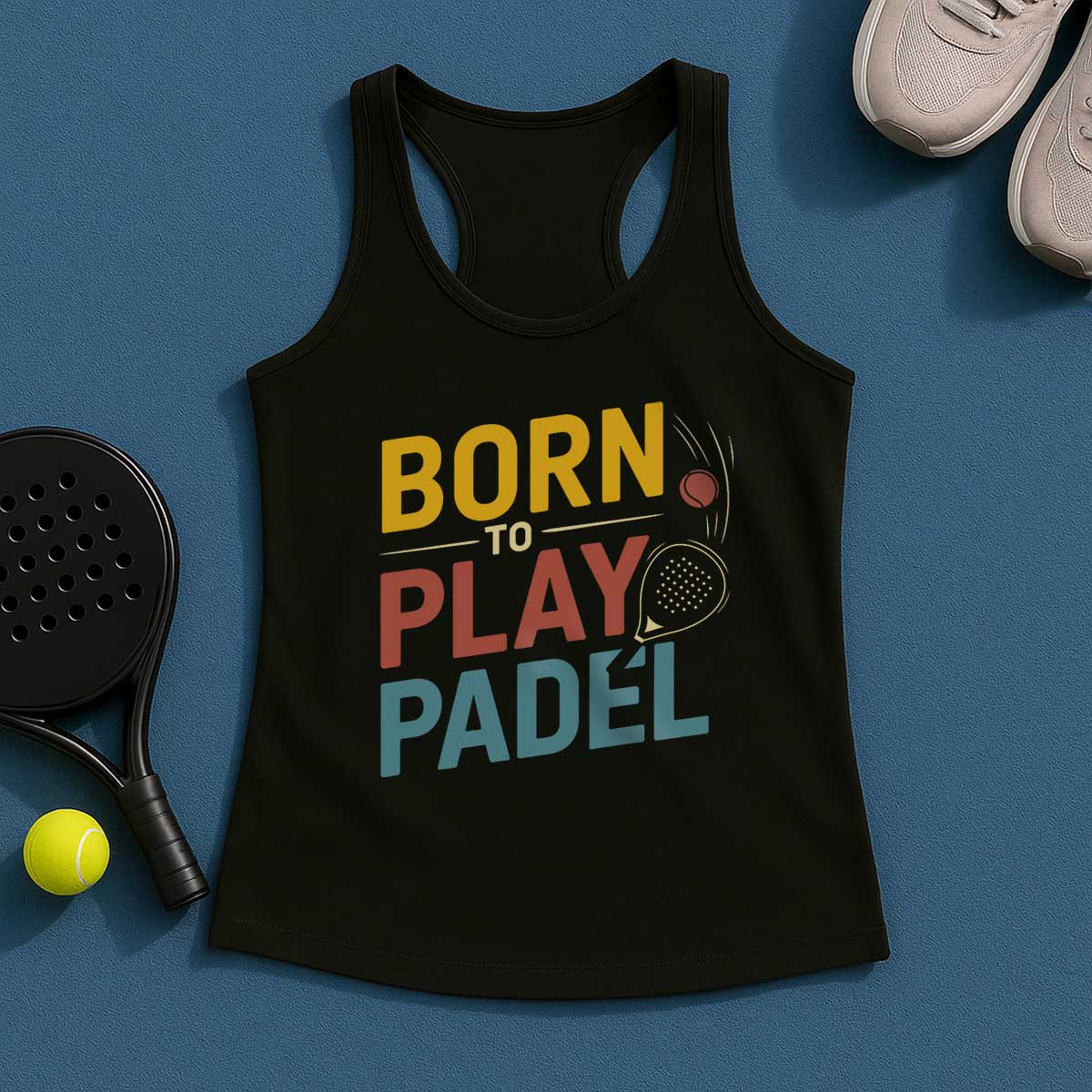 Born to Play Padel Tank Top