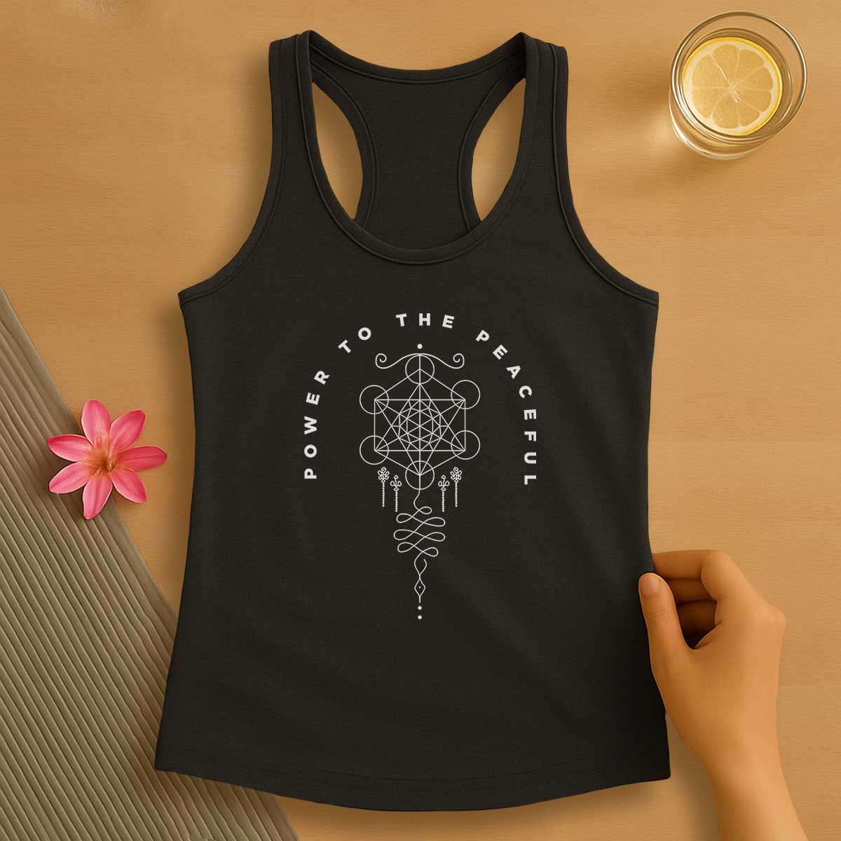 Power To The Peaceful Tank Top