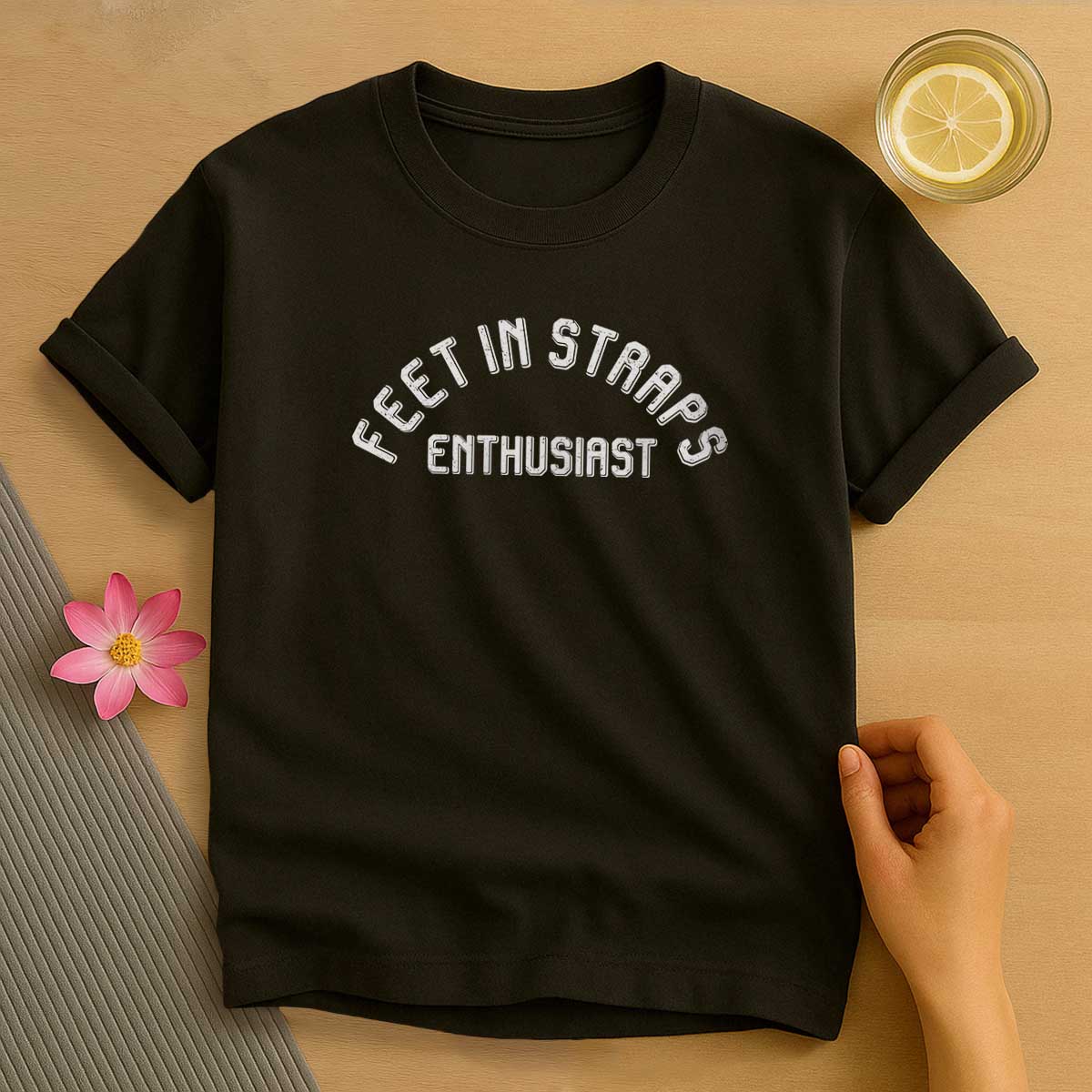 Feet in Straps T-Shirt