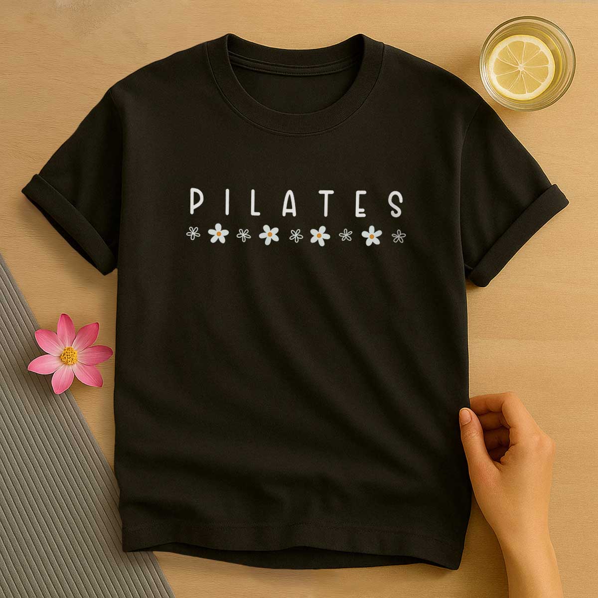 Floral Pilates T-Shirt