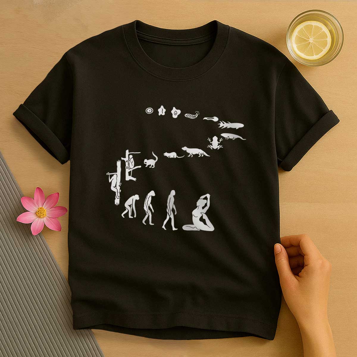 Evolution Of Human Pilates T-Shirt