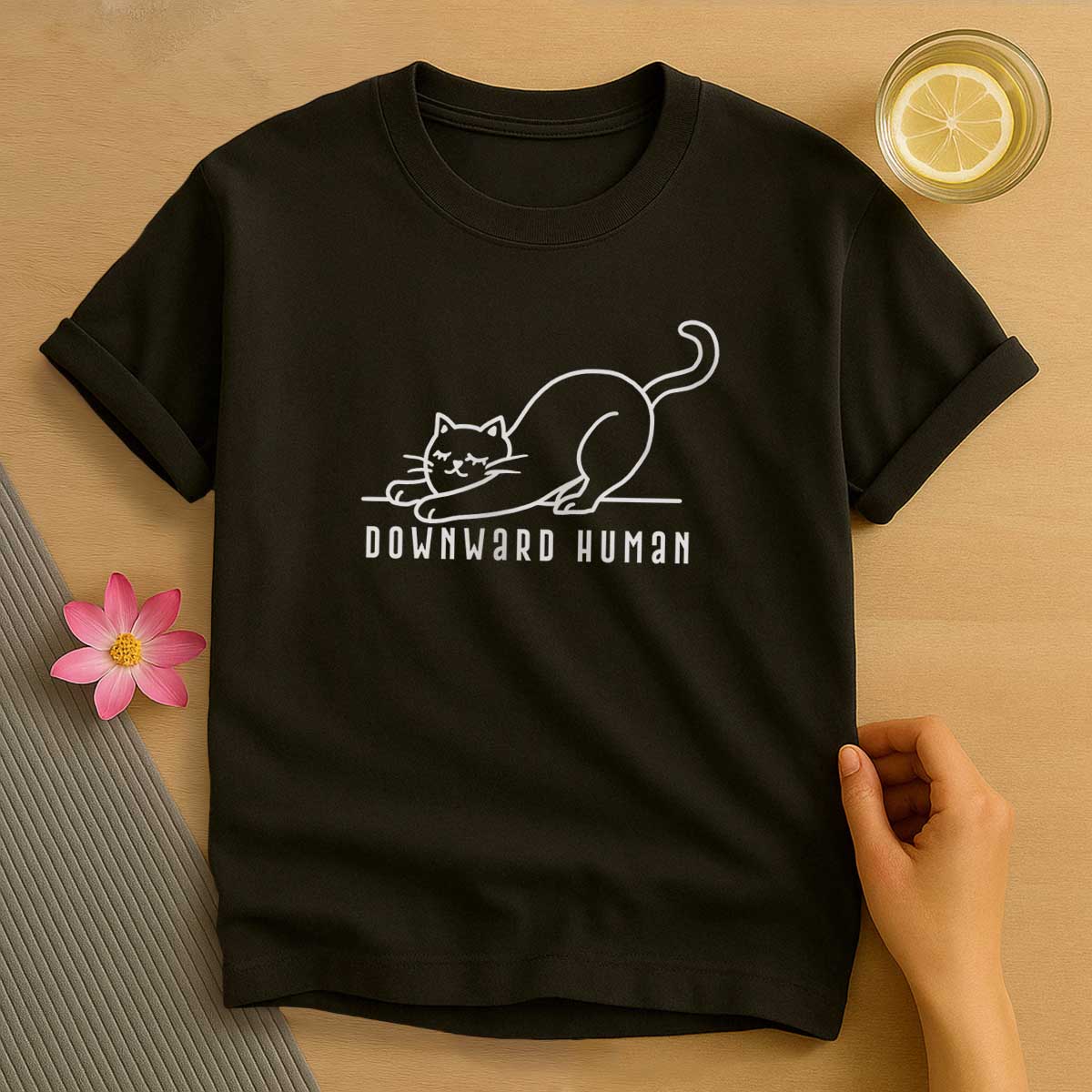 Downward Human T-Shirt
