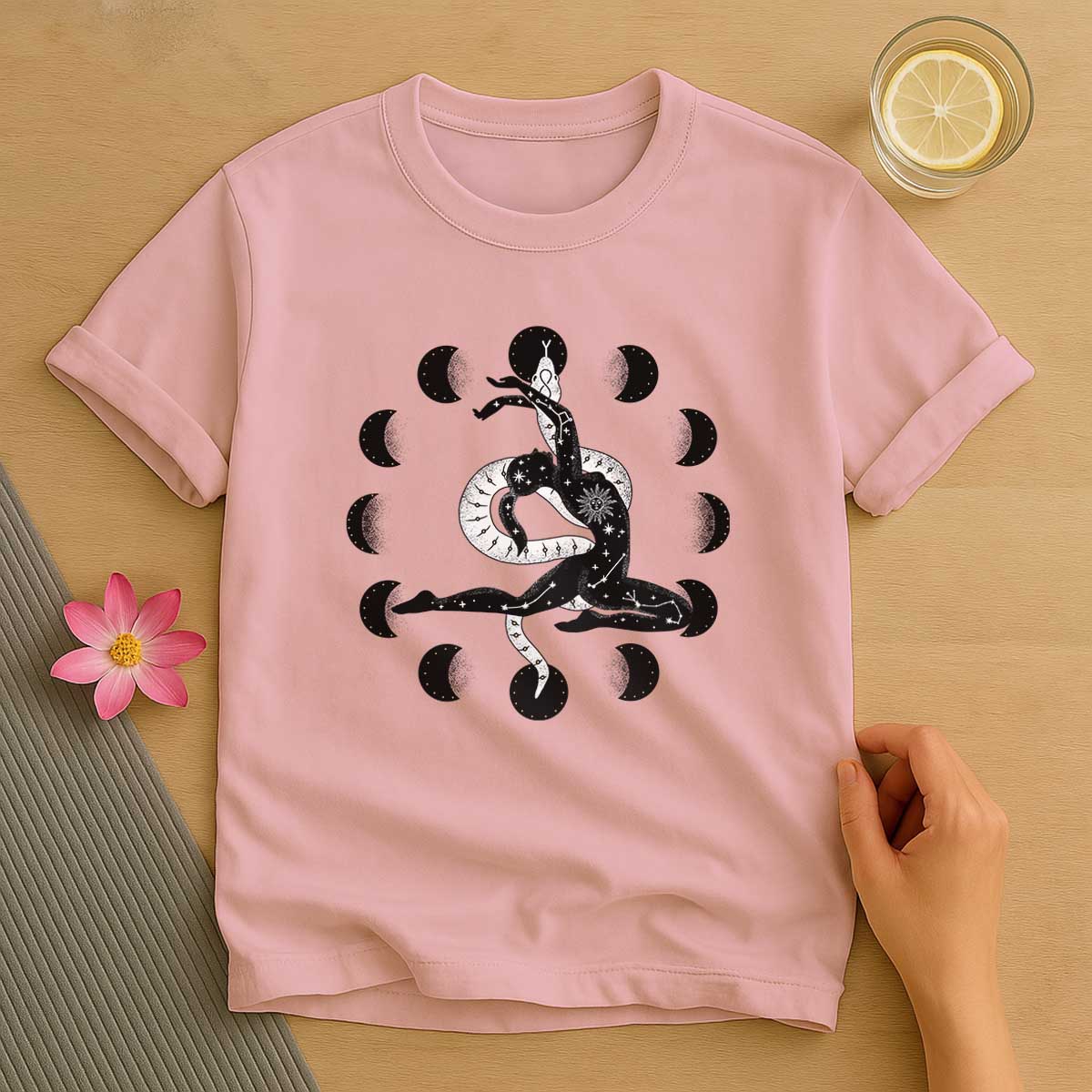 Mystical Moon Phase T-Shirt