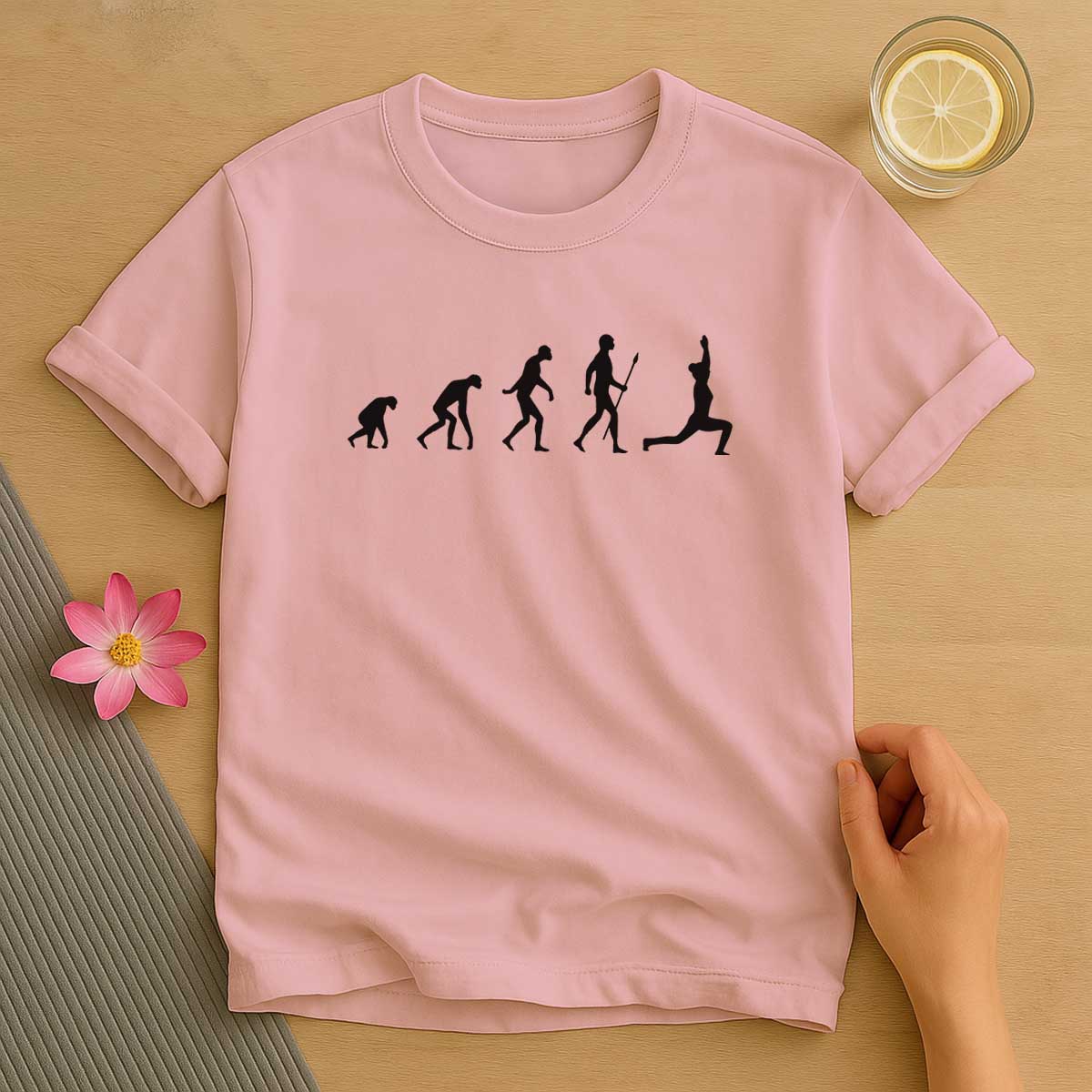 Evolution Of Human Pilates T-Shirt