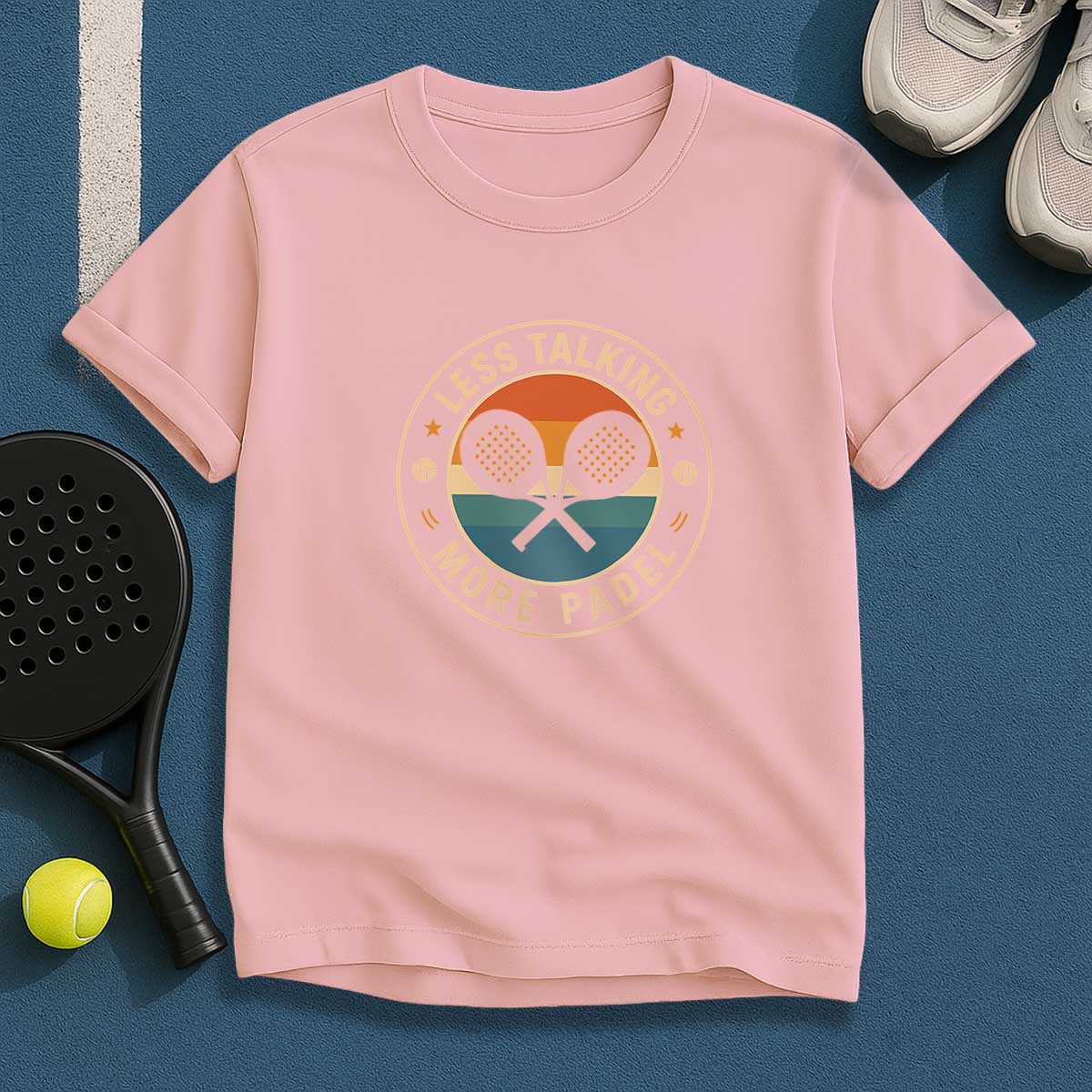 Less Talking More Padel T-Shirt