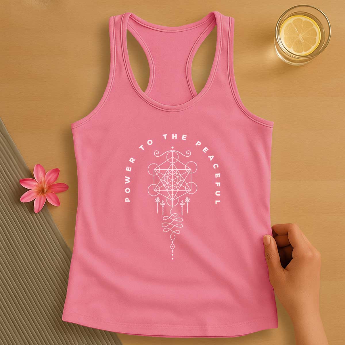 Power To The Peaceful Tank Top