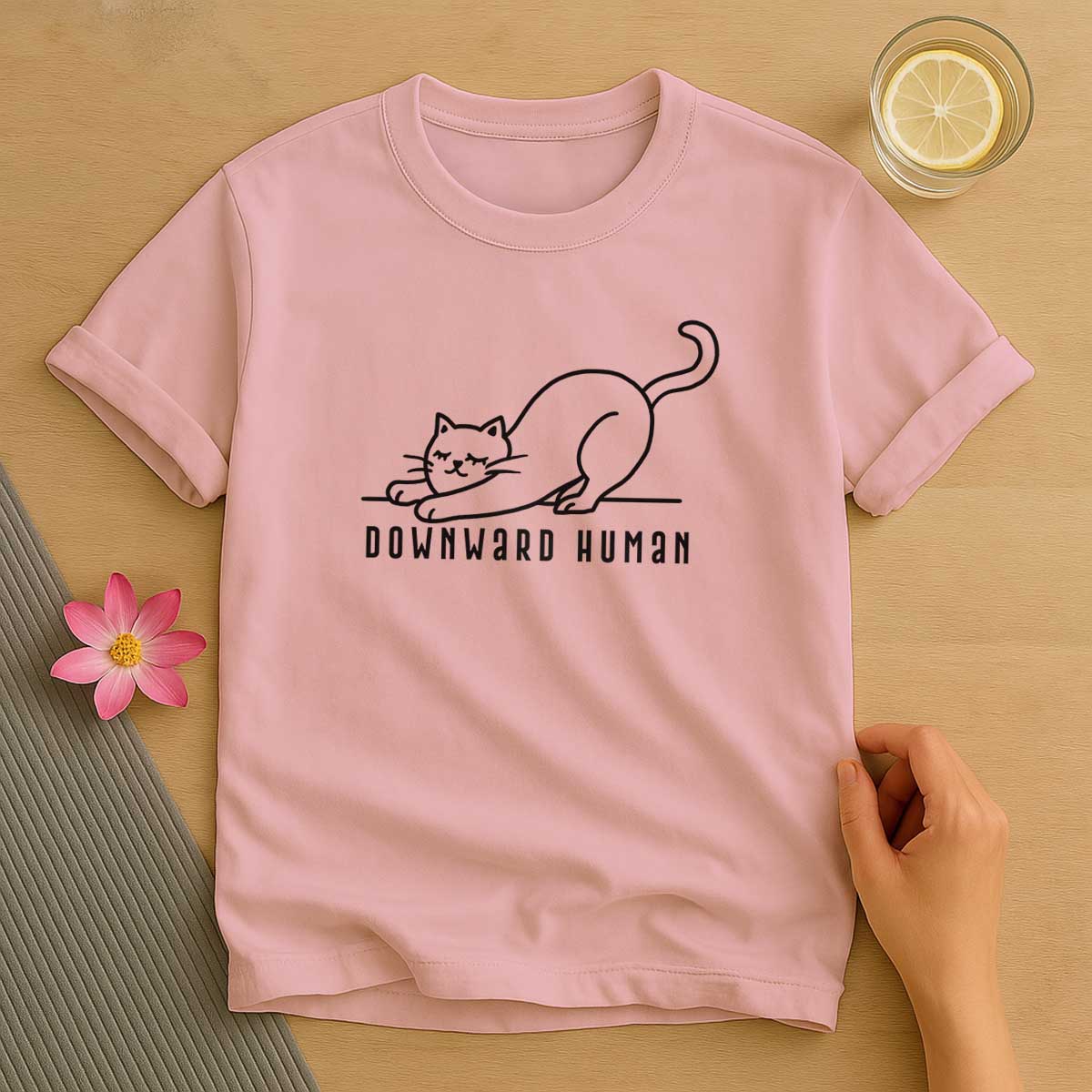 Downward Human T-Shirt