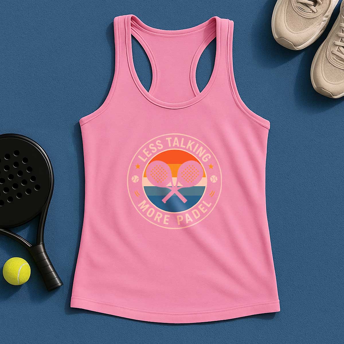 Less Talking More Padel Tank Top
