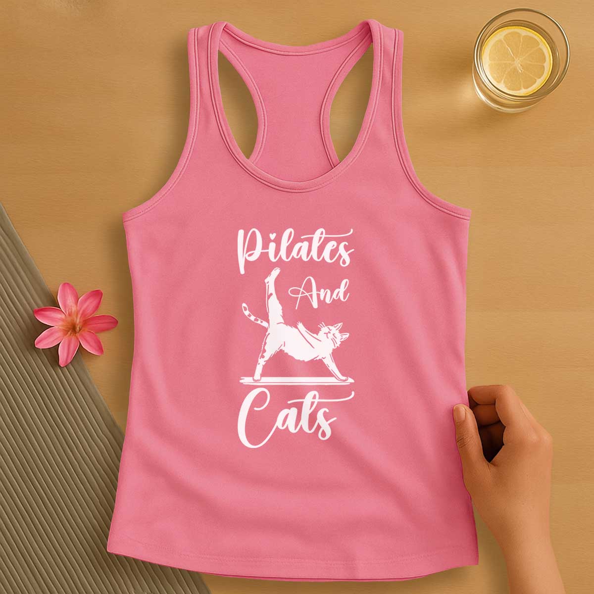 Pilates and Cat Tank Top