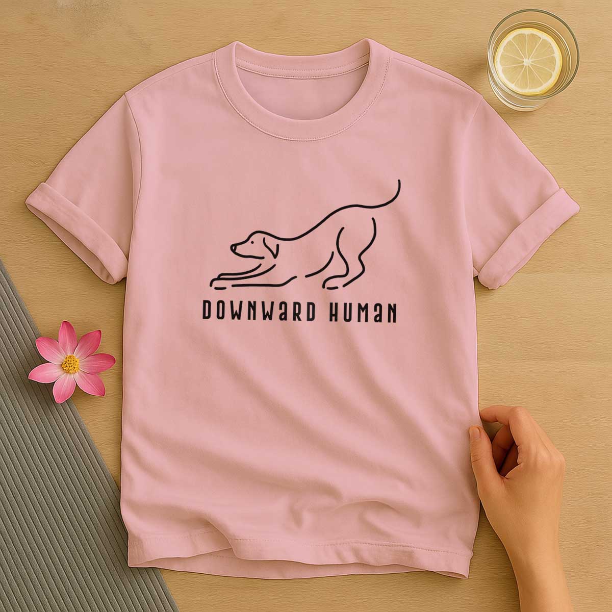 Downward Human T-Shirt