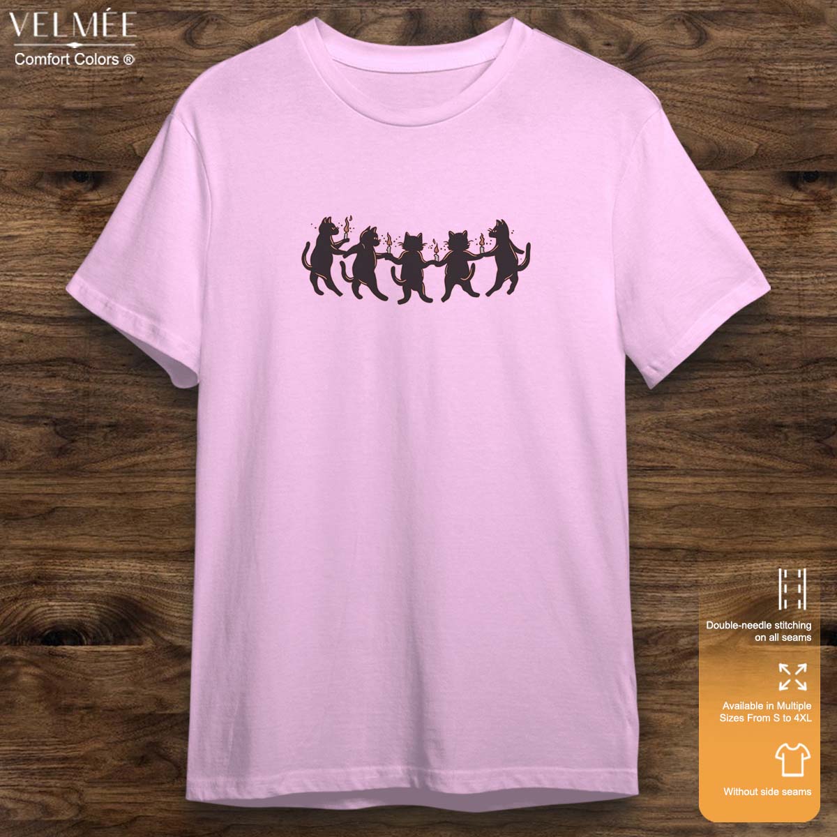 Black Cat Lovers T-Shirt