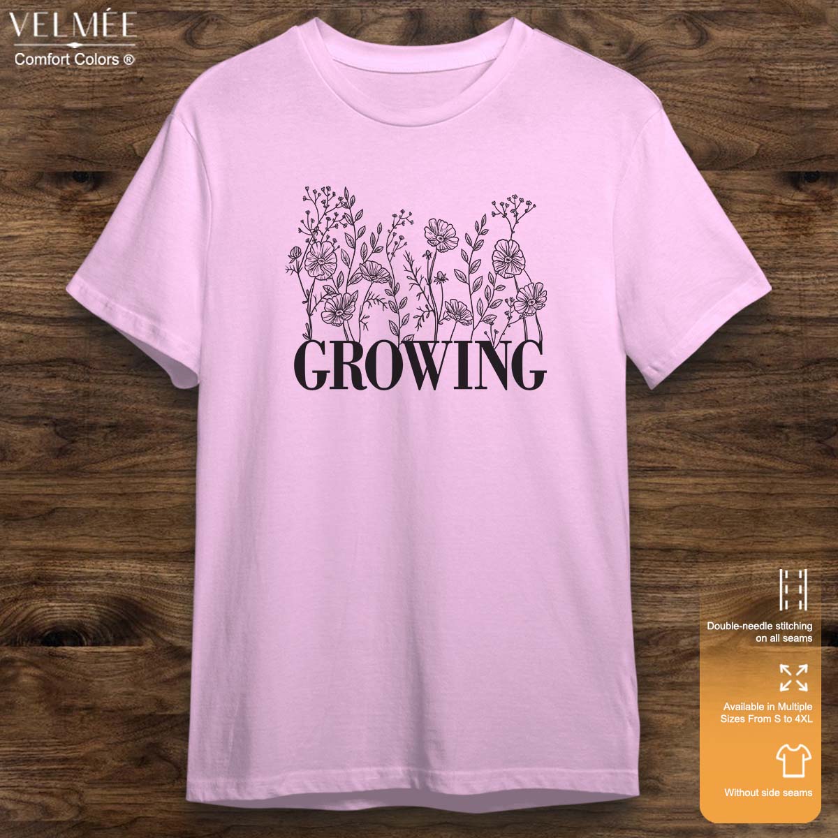 Growing floral T-Shirt