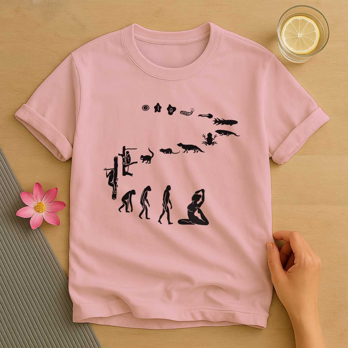 Evolution Of Human Pilates T-Shirt