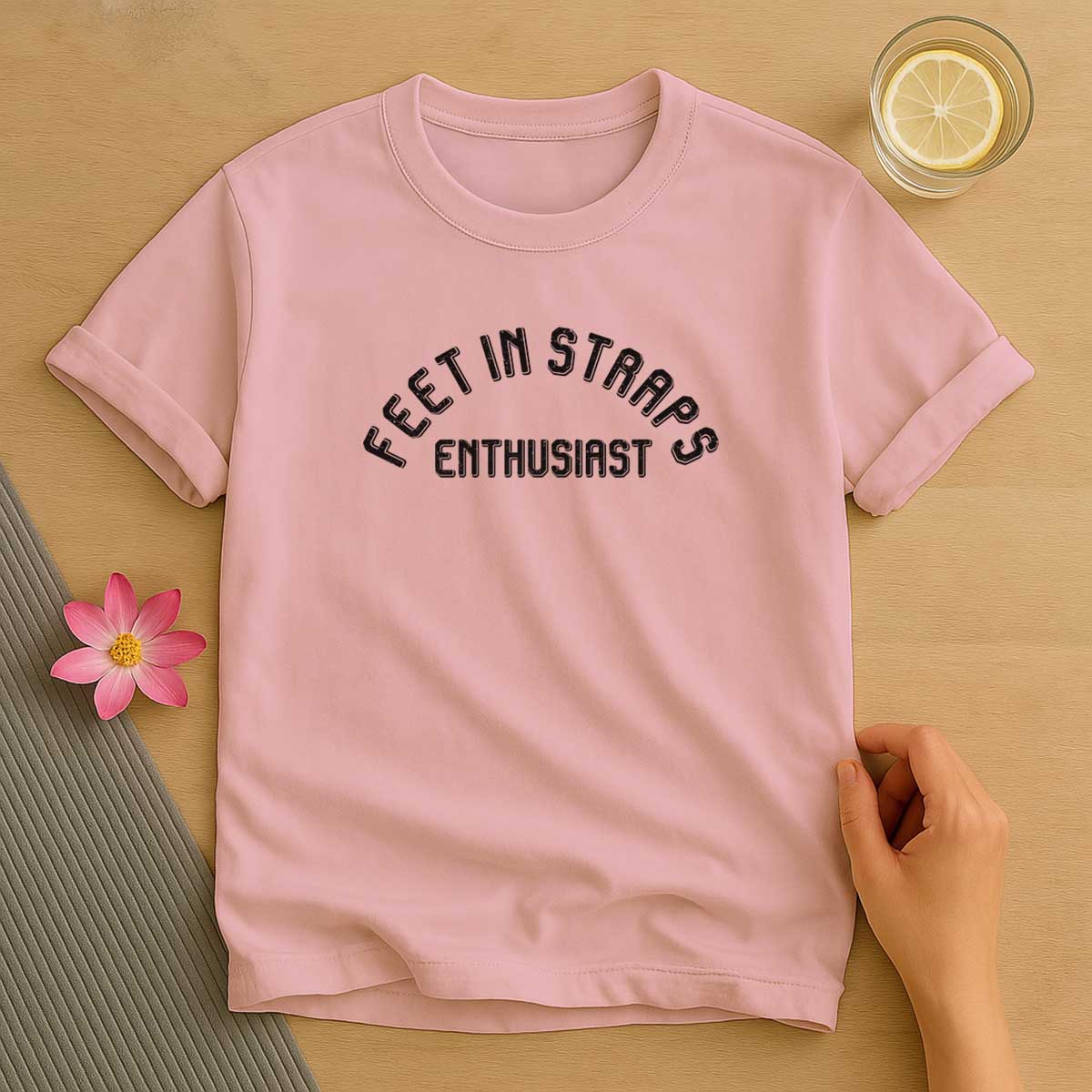 Feet in Straps T-Shirt