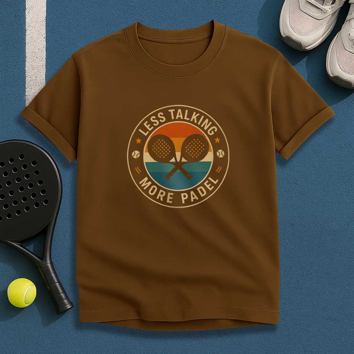 Less Talking More Padel T-Shirt