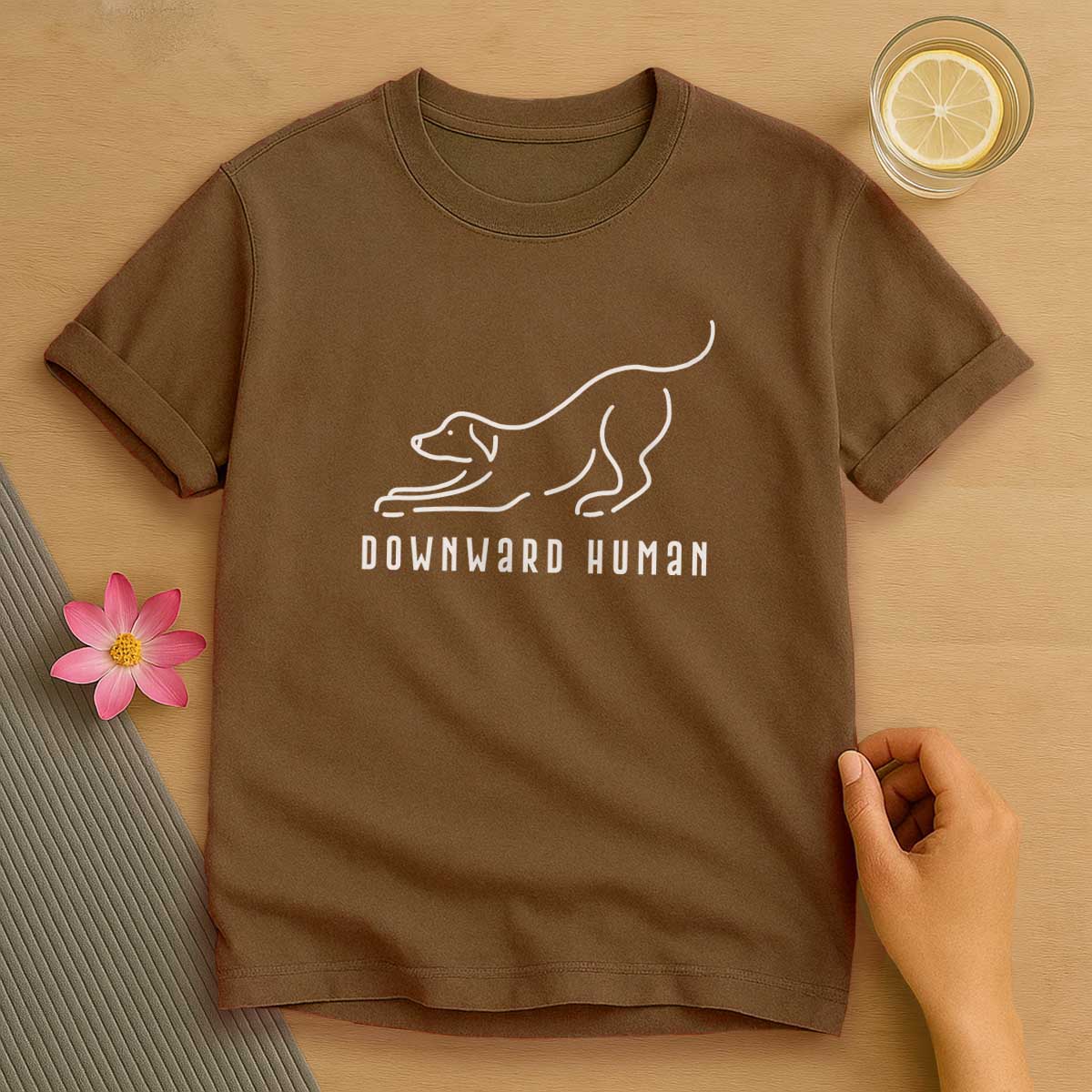 Downward Human T-Shirt