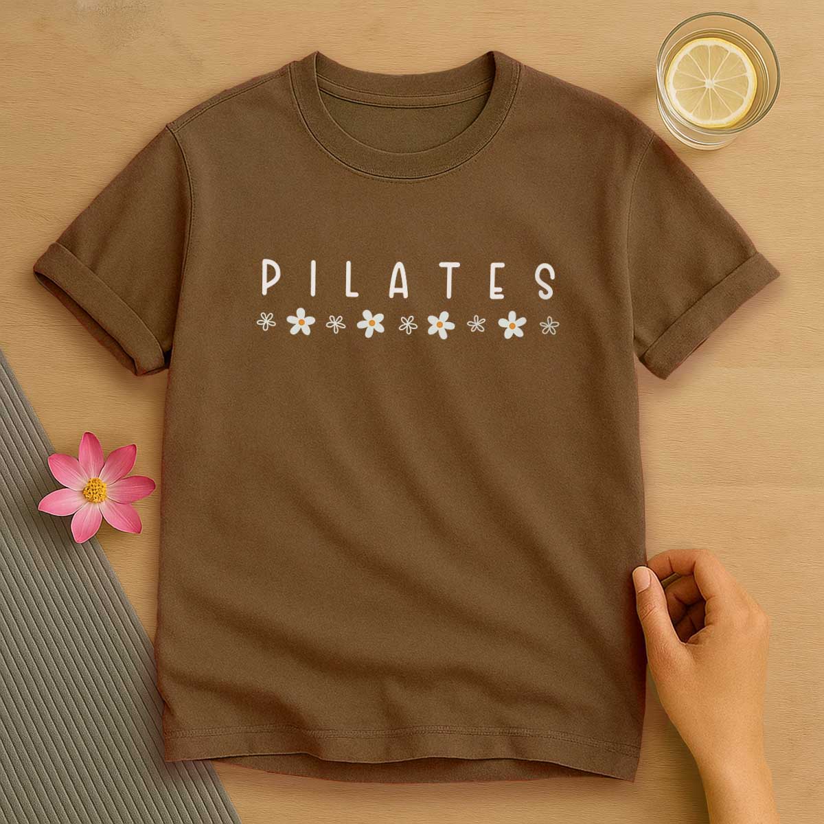 Floral Pilates T-Shirt