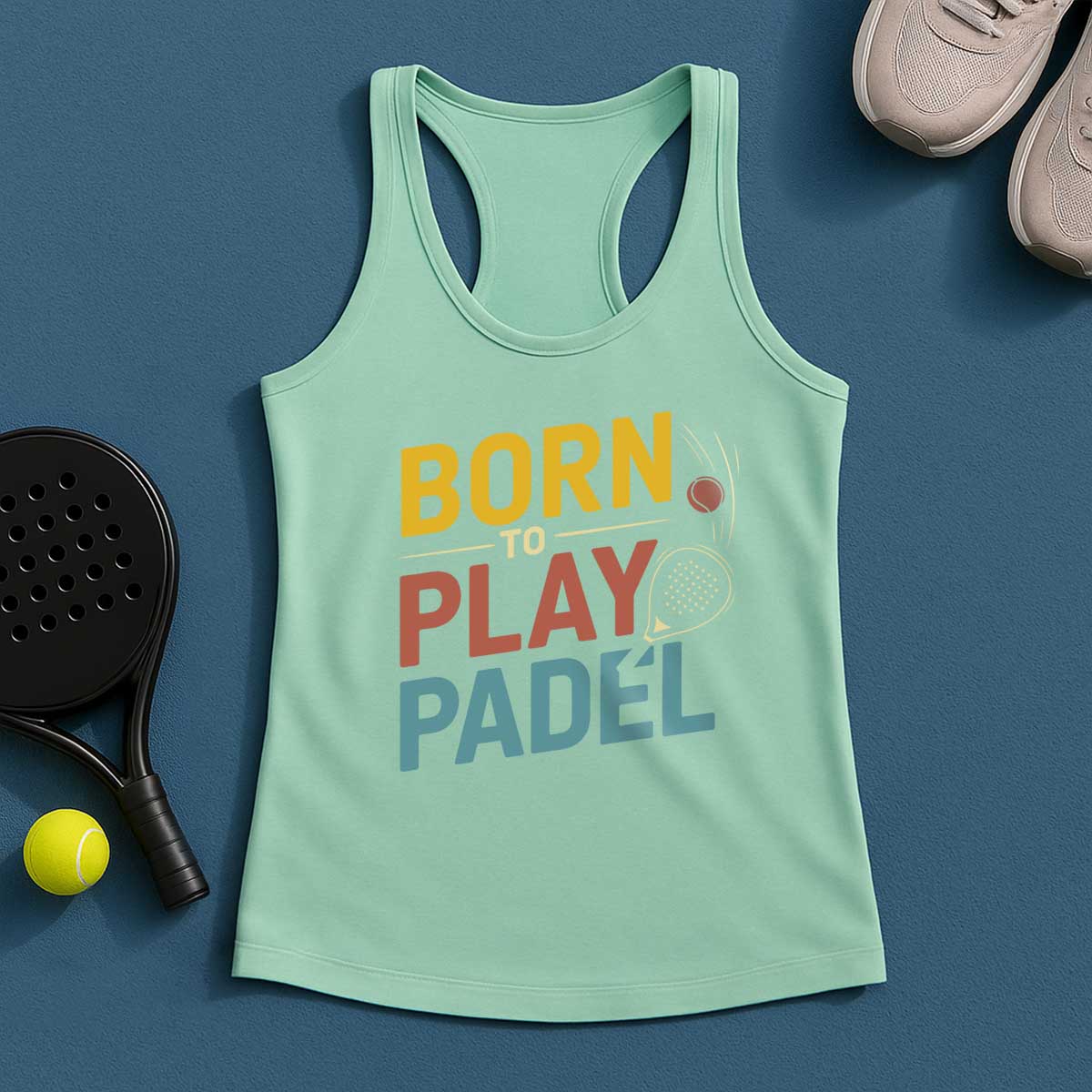 Born to Play Padel Tank Top