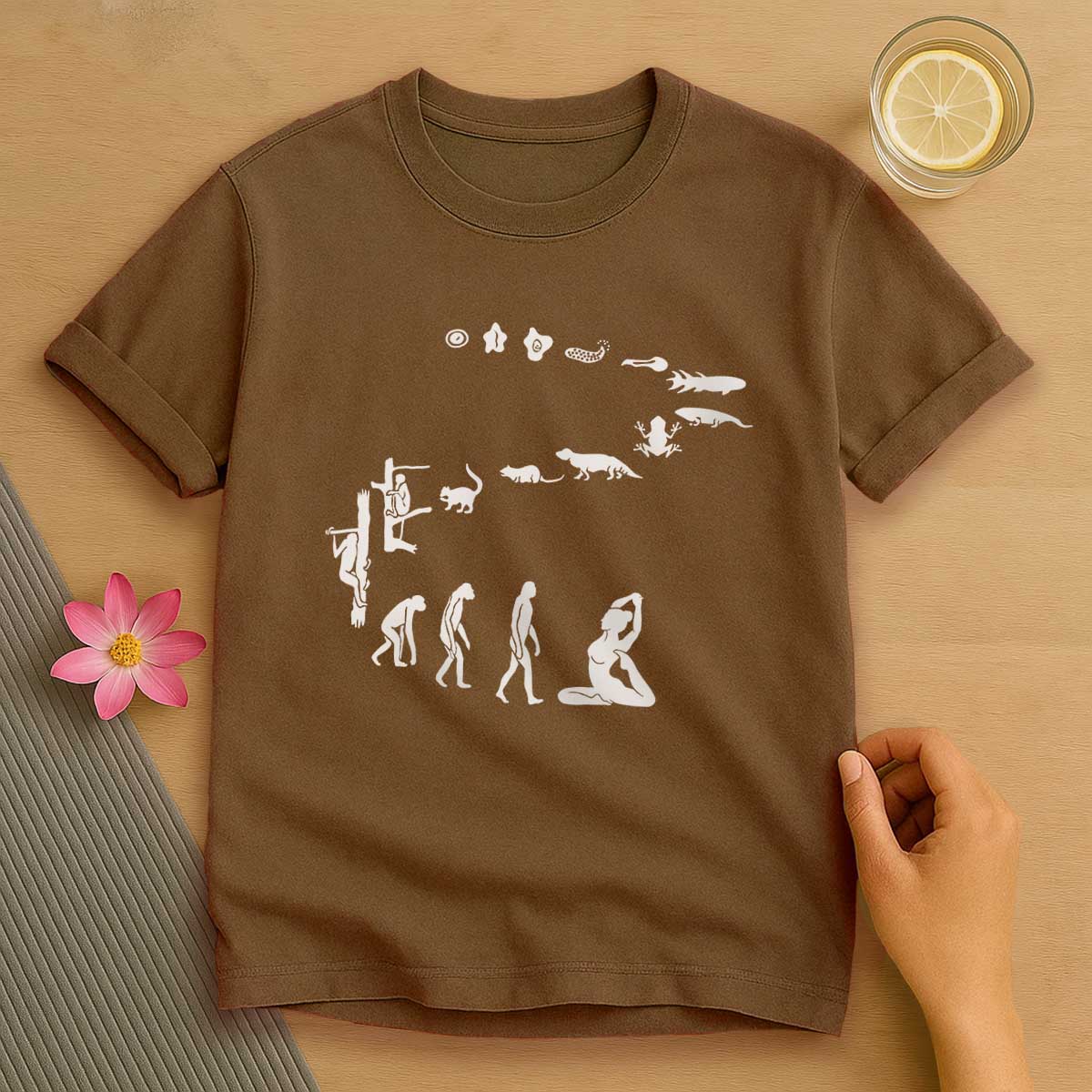 Evolution Of Human Pilates T-Shirt