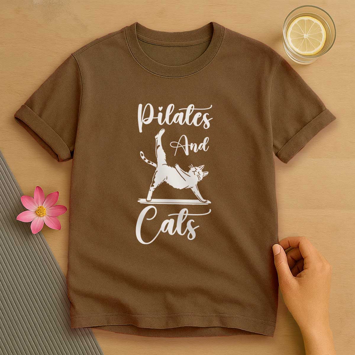 Pilates and Cat T-Shirt