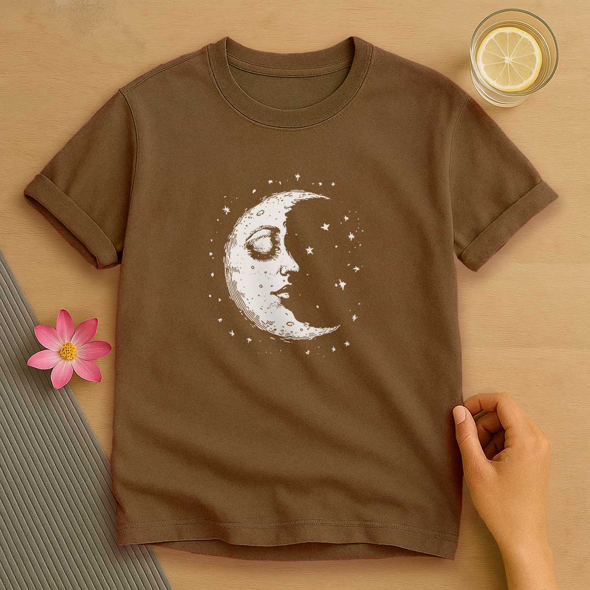 Boho spiritual Moon T-Shirt