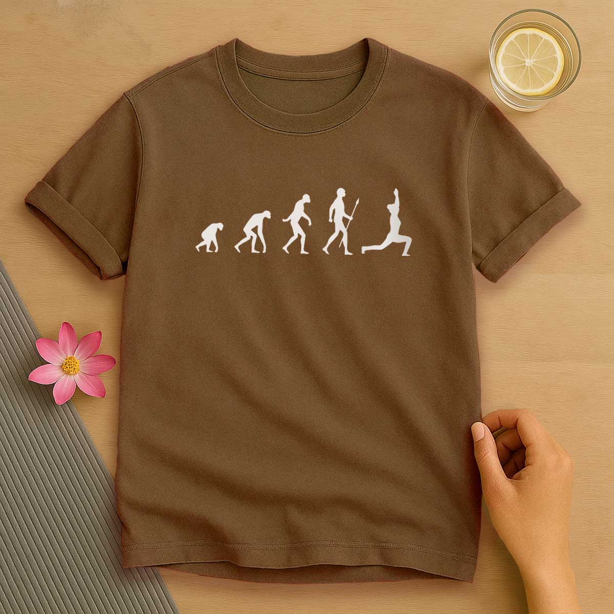 Evolution Of Human Pilates T-Shirt
