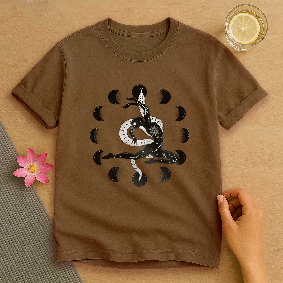 Mystical Moon Phase T-Shirt