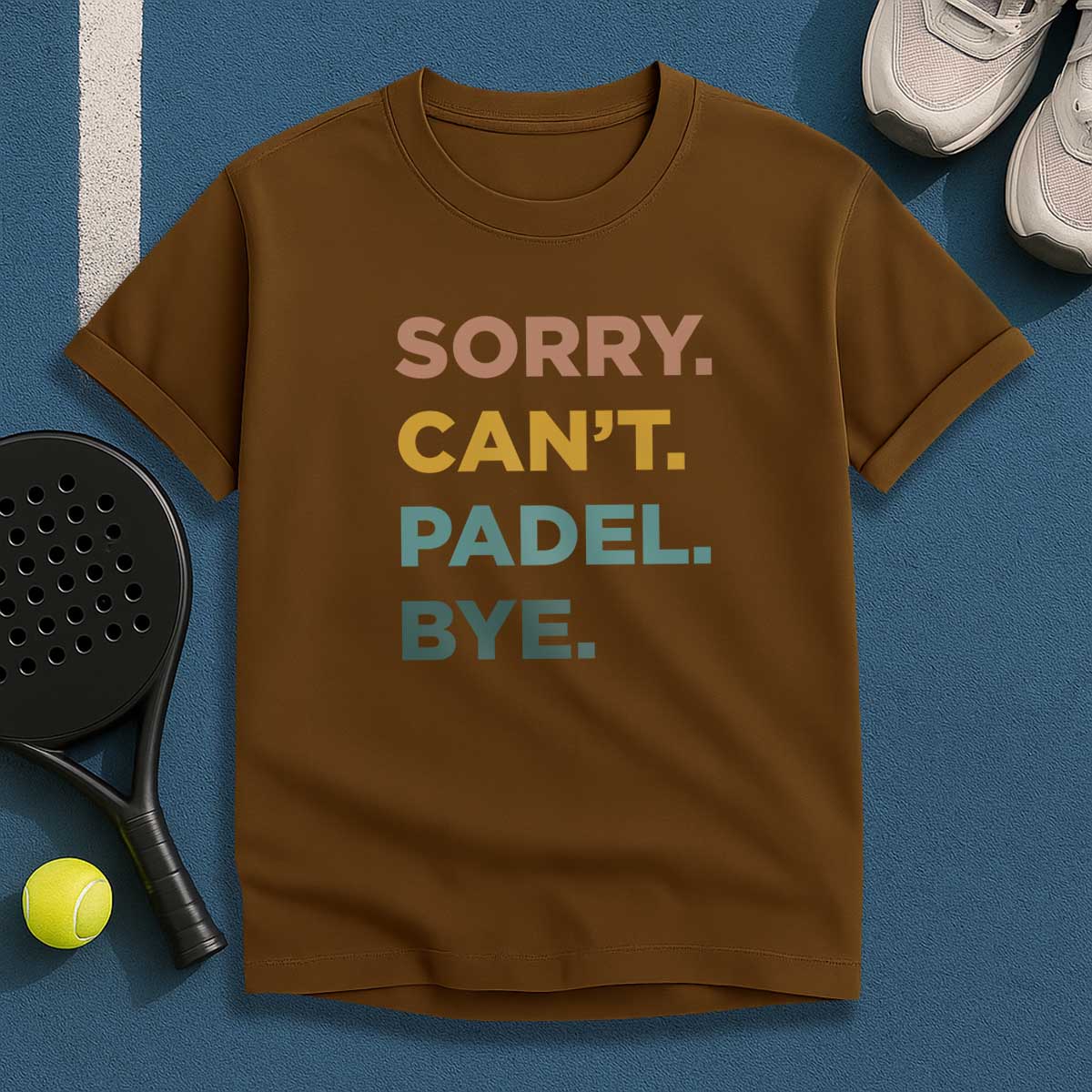 Sorry Can't Padel Bye T-Shirt