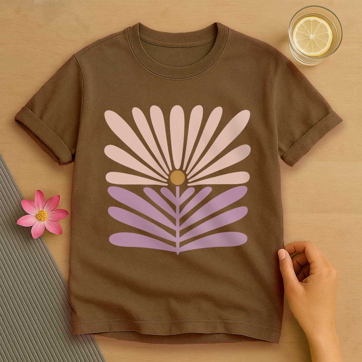 Pastel Pink Pilates T-Shirt