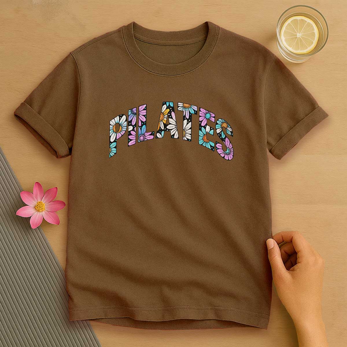 Floral Pilates T-Shirt