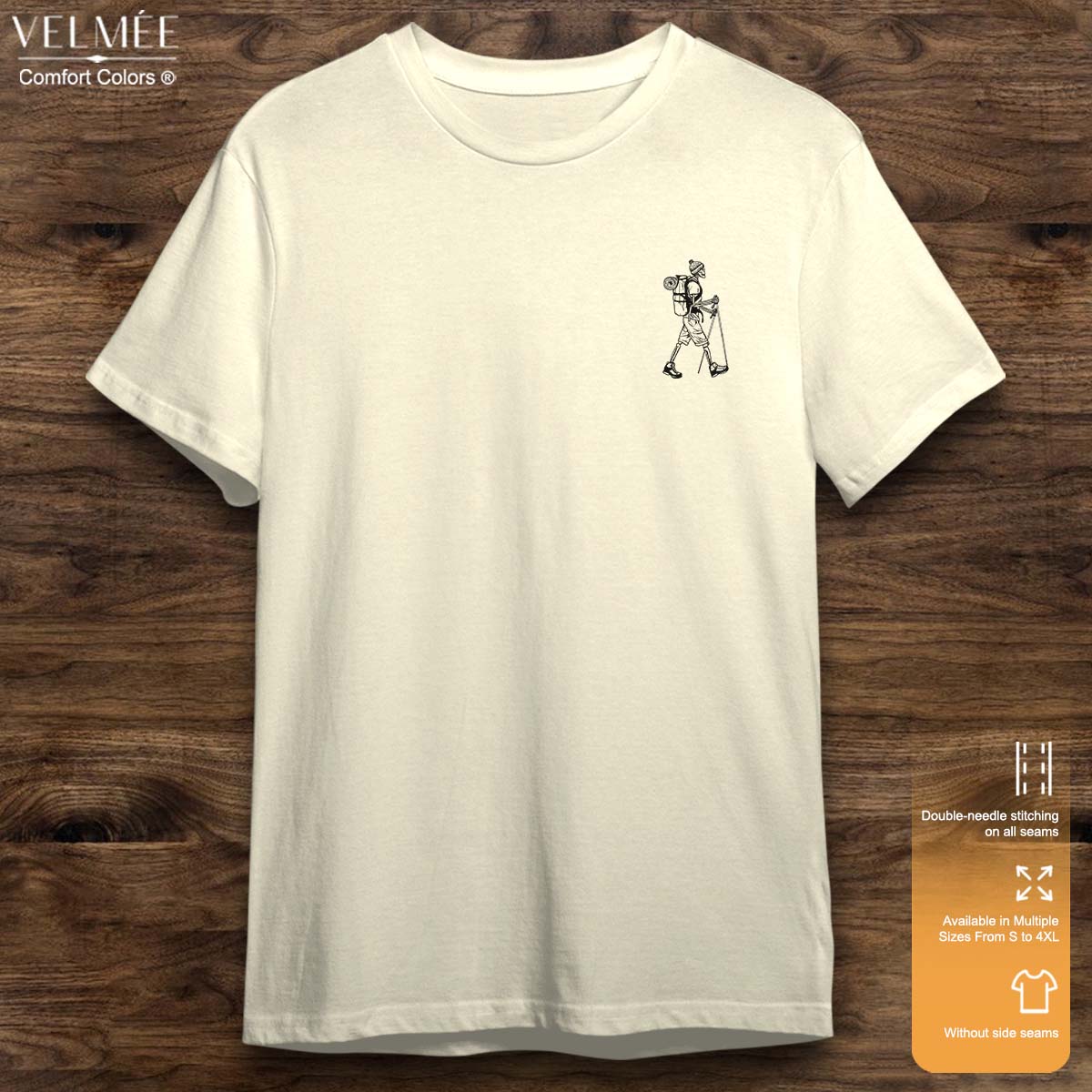 Hiking Skeleton T-Shirt