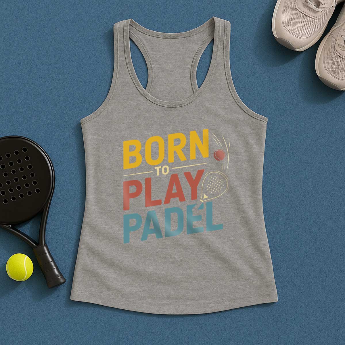 Born to Play Padel Tank Top