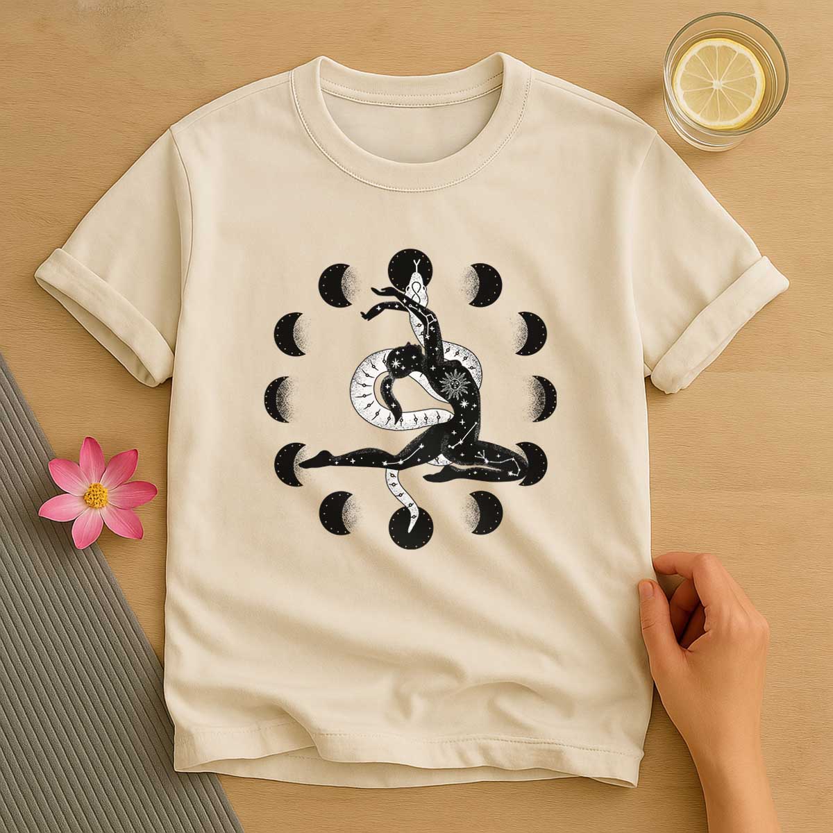 Mystical Moon Phase T-Shirt