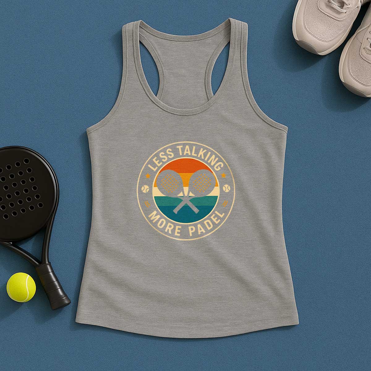 Less Talking More Padel Tank Top