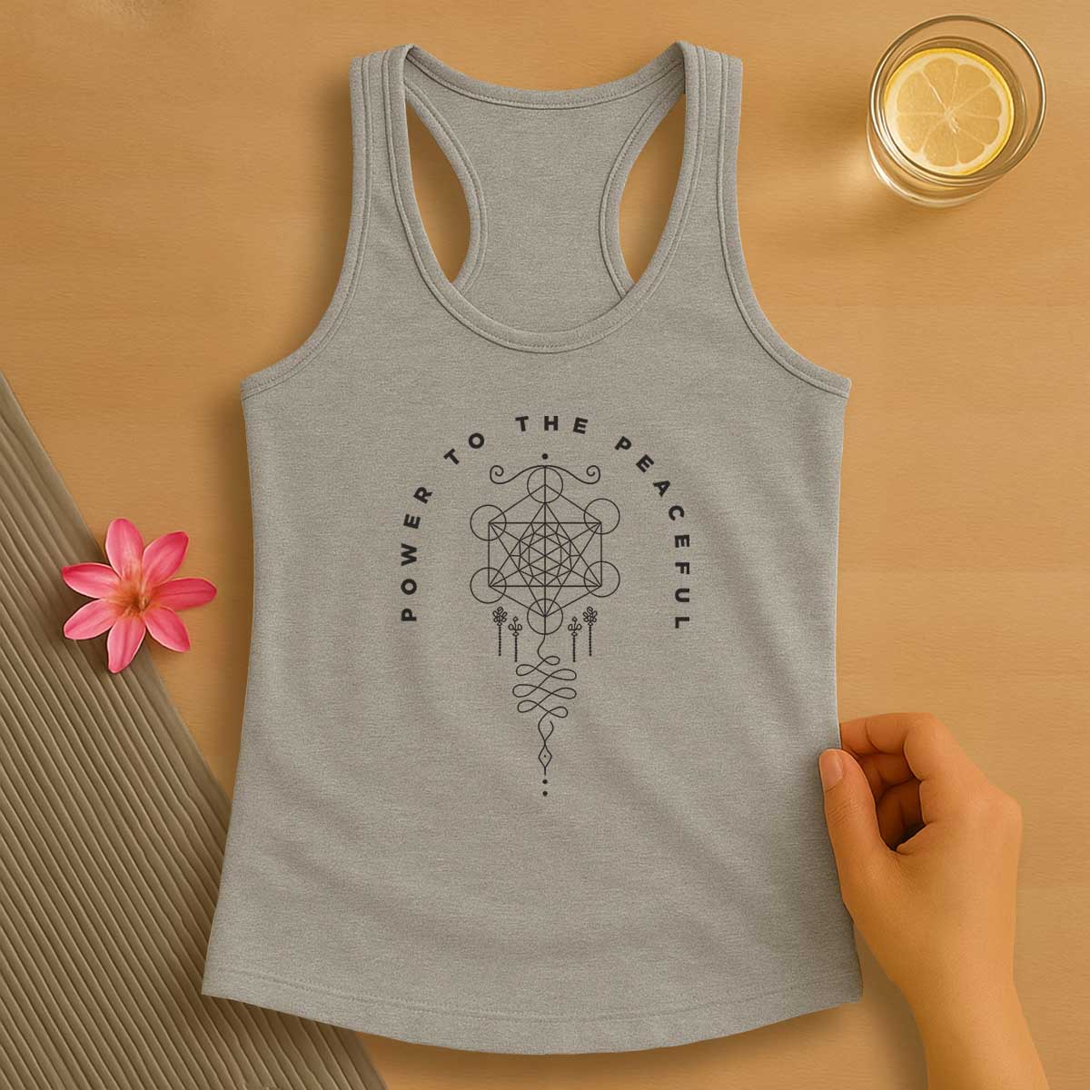 Power To The Peaceful Tank Top