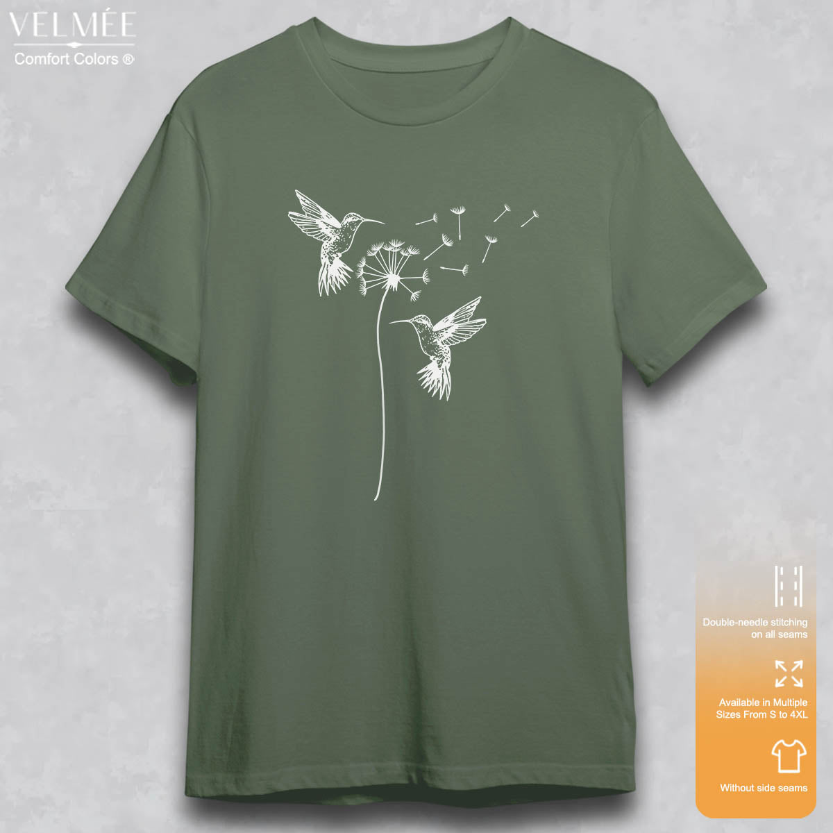 Dandelion Hummingbird T-Shirt