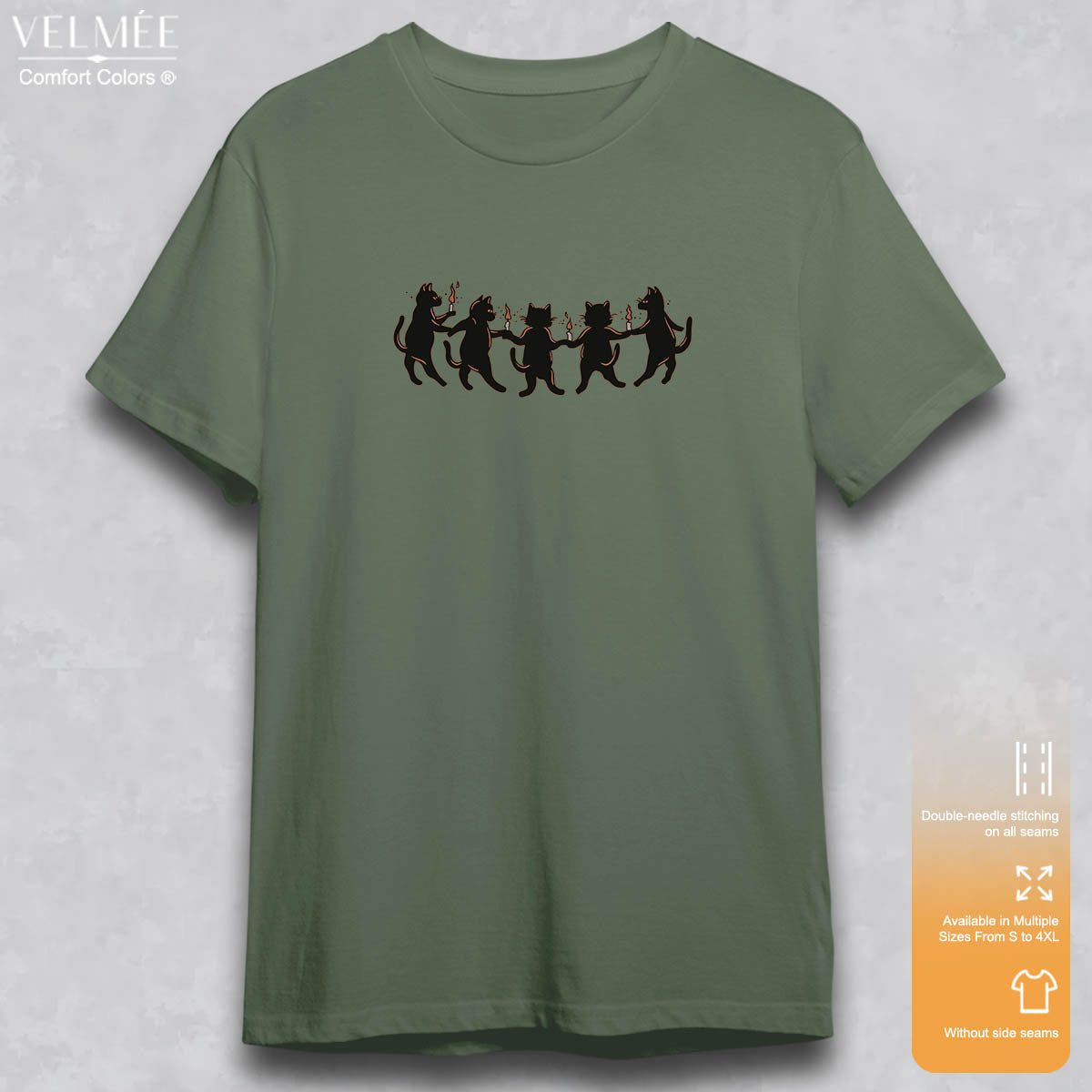 Black Cat Lovers T-Shirt