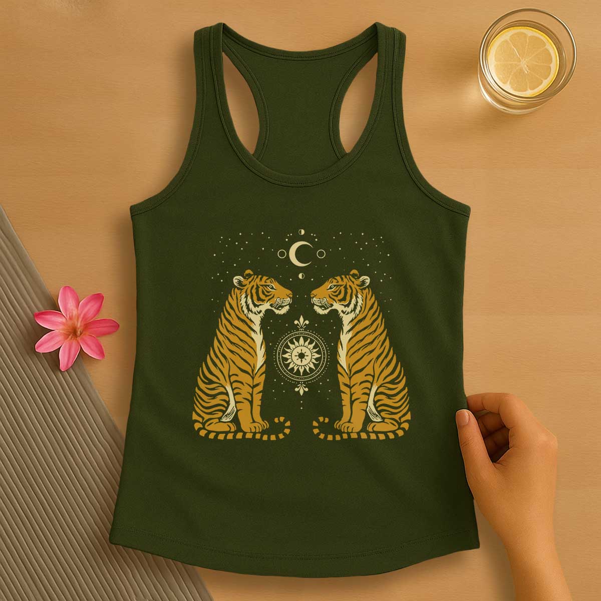 Tiger Celestial Tank Top