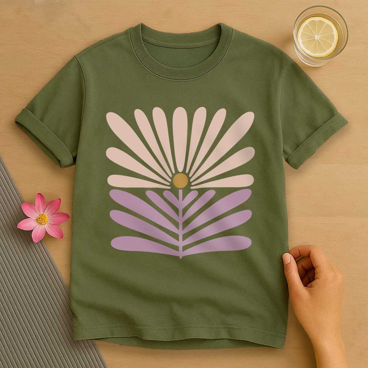 Pastel Pink Pilates T-Shirt