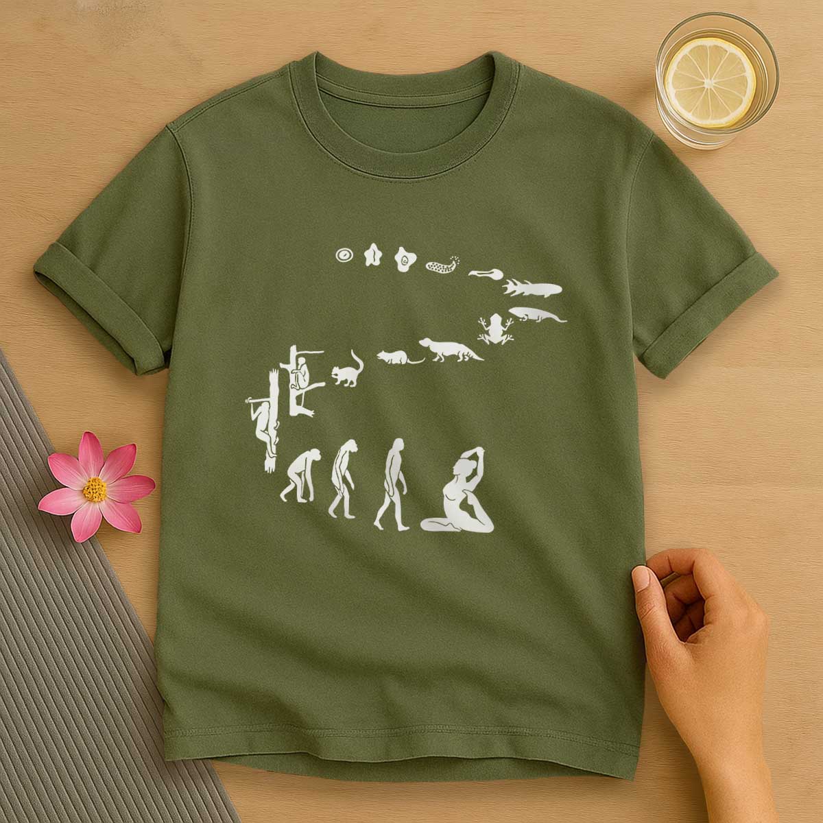 Evolution Of Human Pilates T-Shirt