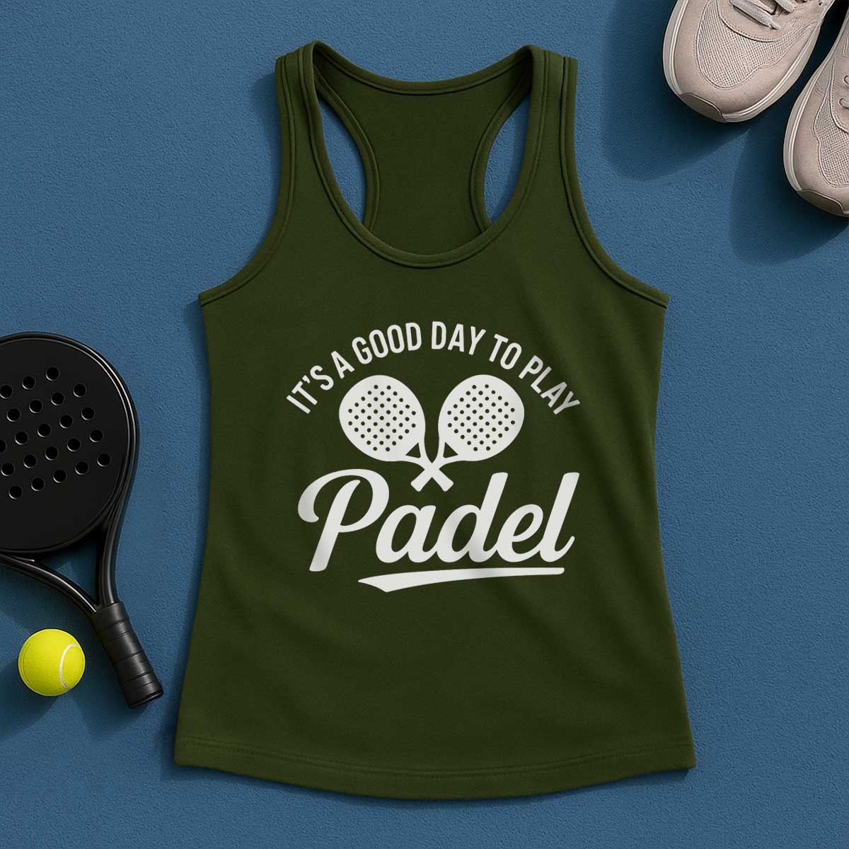 Its a Good Day To Play Padel Tank Top