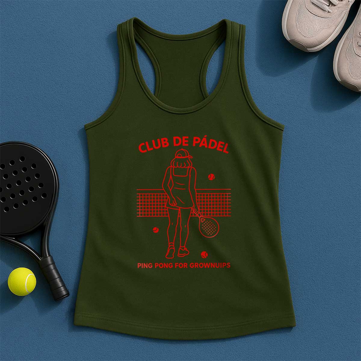 Club De Padel Tank Top