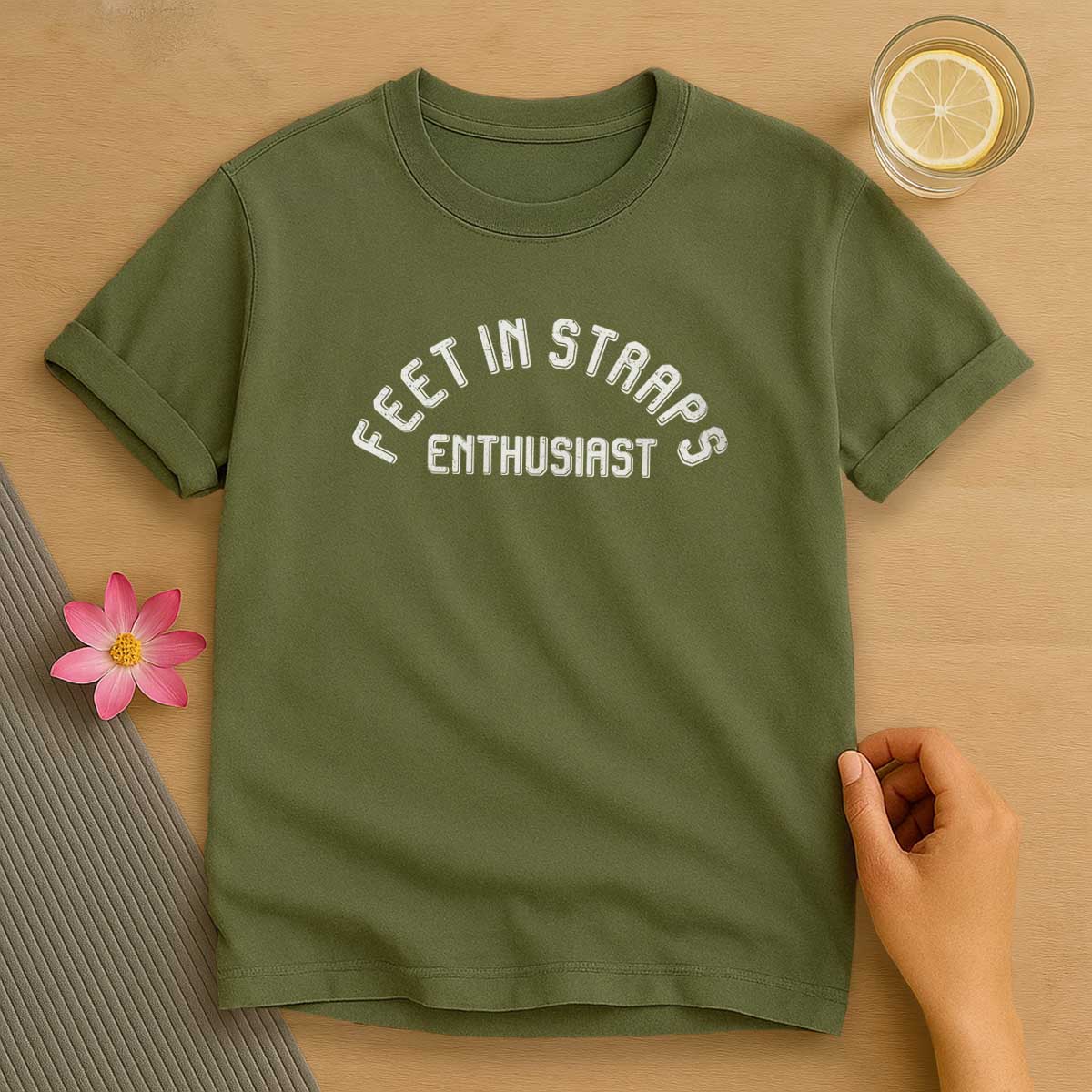 Feet in Straps T-Shirt