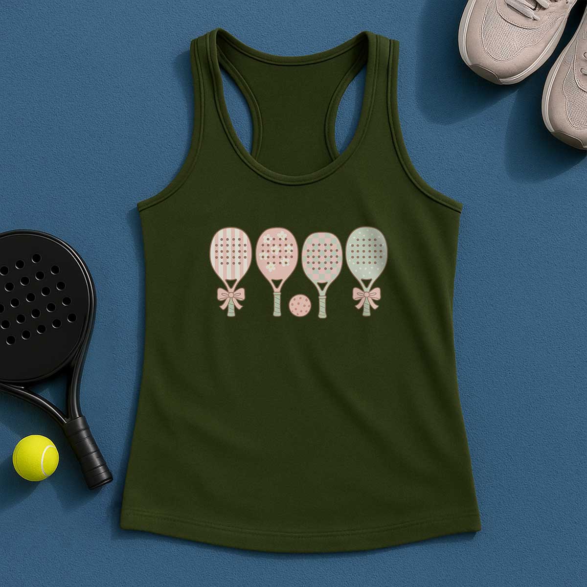 Floral Padel Tank Top