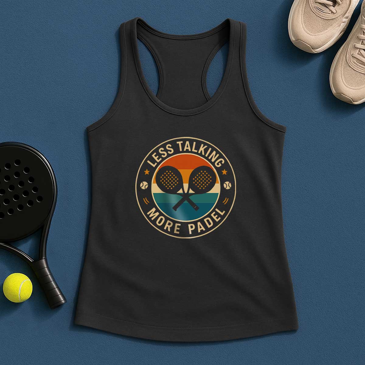 Less Talking More Padel Tank Top
