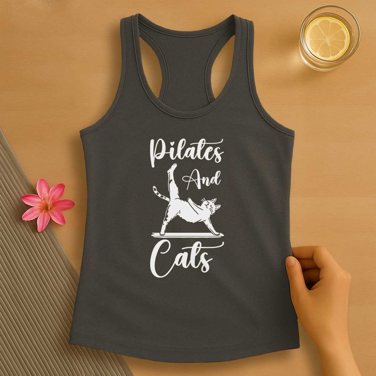 Pilates and Cat Tank Top