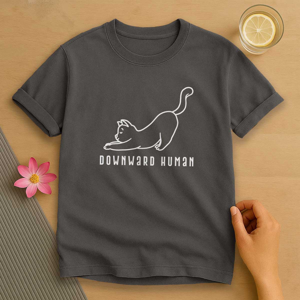 Downward Human T-Shirt