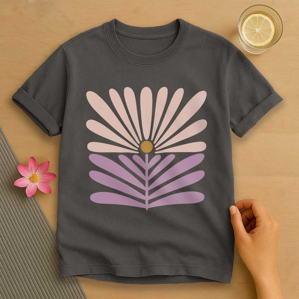 Pastel Pink Pilates T-Shirt