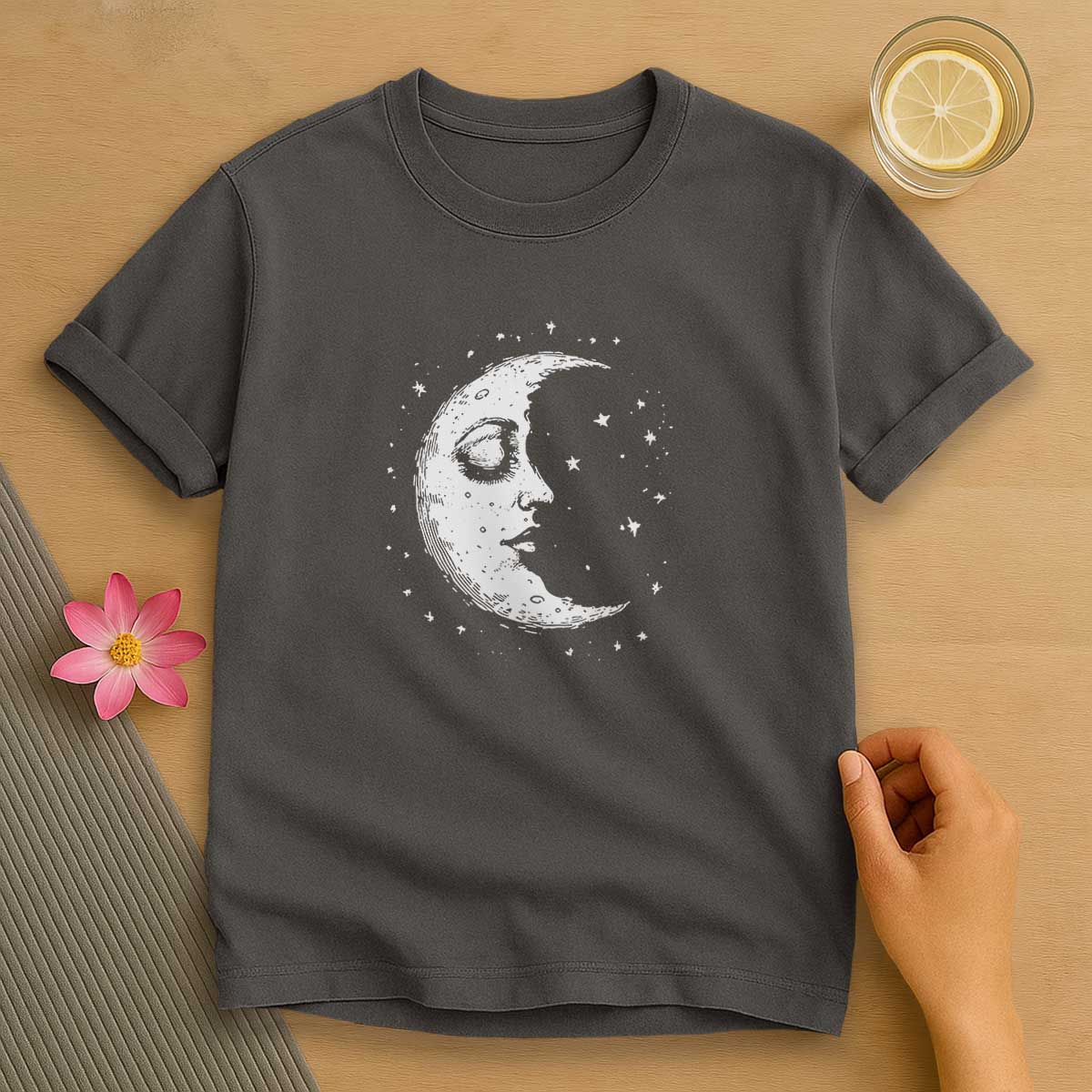 Boho spiritual Moon T-Shirt